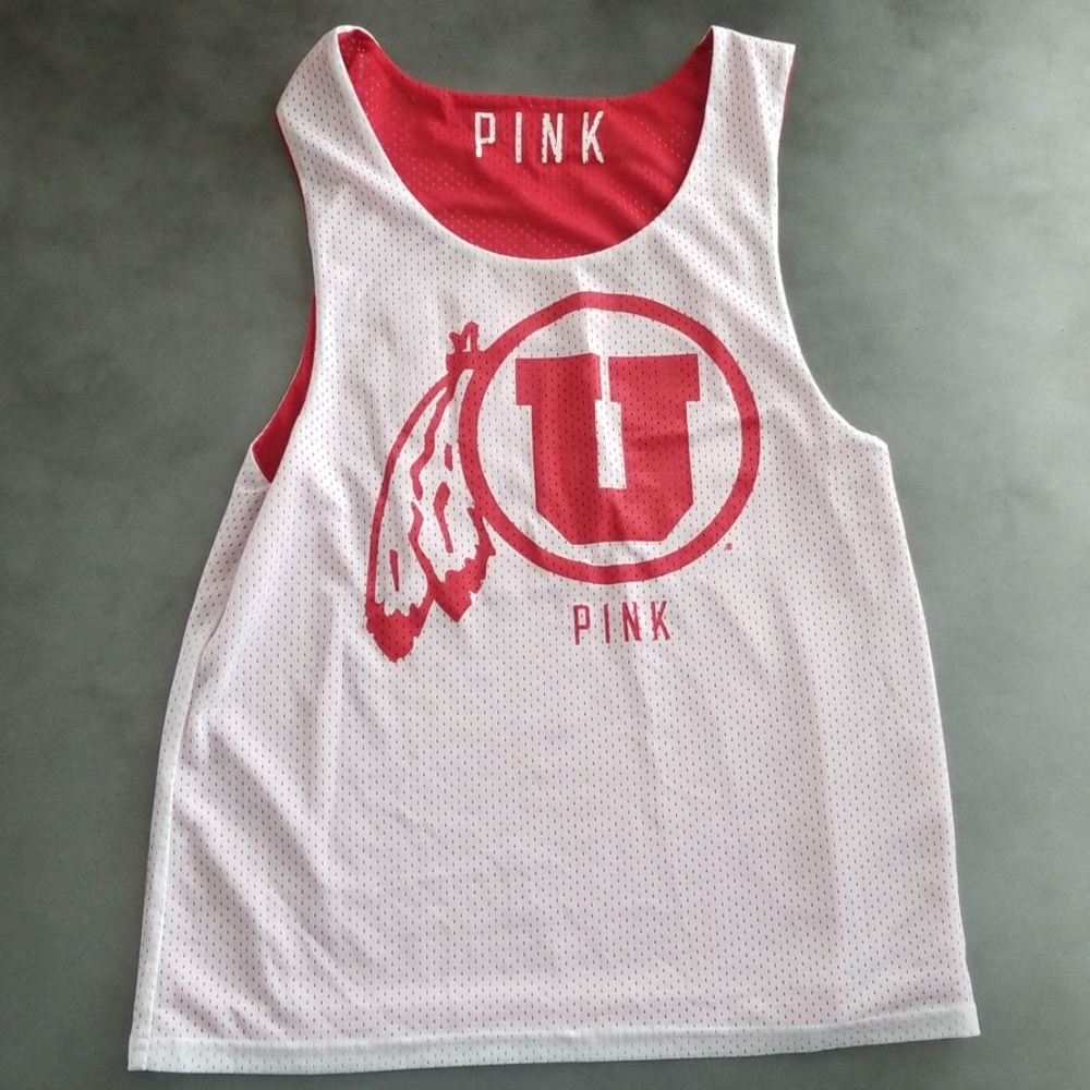 Pink University of Utah basketball jersey